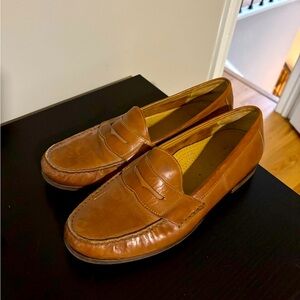 Cole Haan Light Brown Leather Loafers